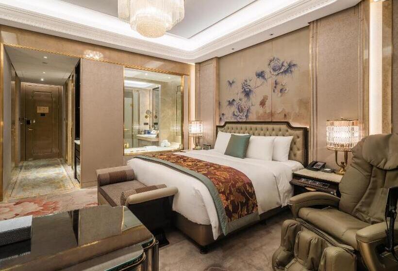 اتاق اجرایی با تخت بزرگ, Wanda Reign Chengdu