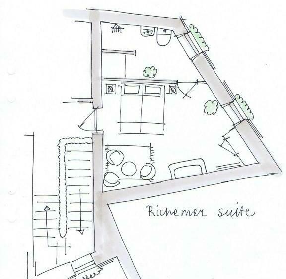 Номер Deluxe Кровать Кинг, Rue Galilee