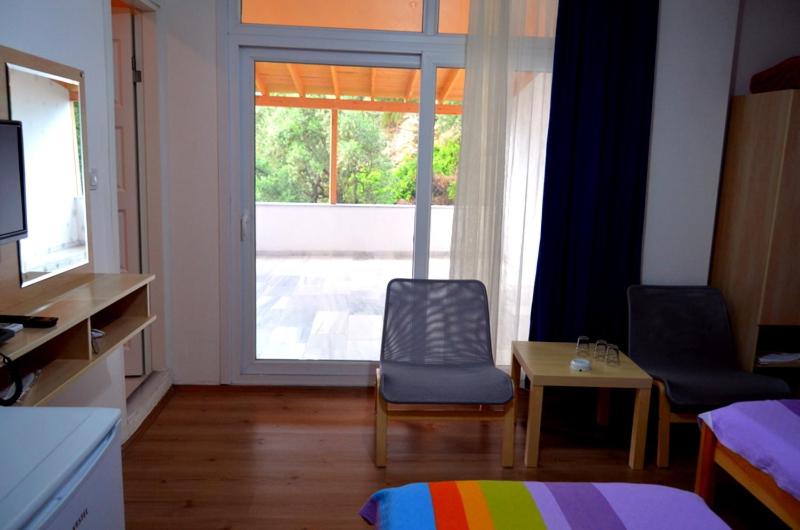 Трехместный Номер Deluxe Вид на Море, Marmada Otel