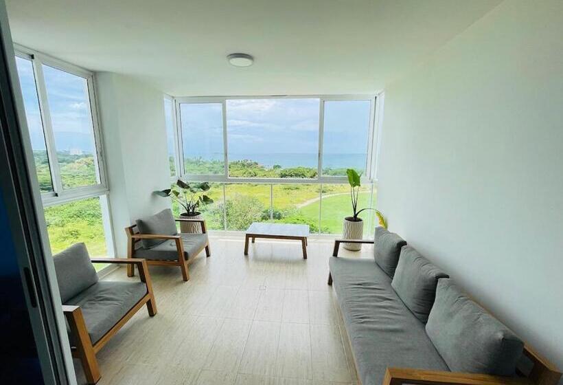 침실 1개 바다 전망 아파트, Panama S Paradise Playa Blanca Ocean & Pool View