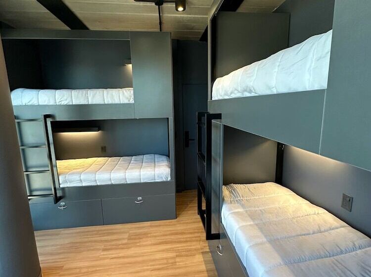 اتاق استاندارد چهارنفره با سرویس بهداشتی مشترک, Mons Hostel