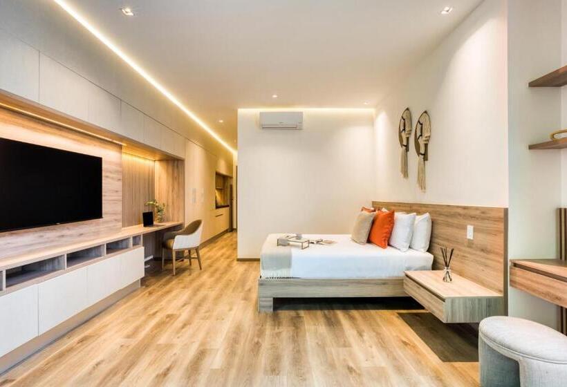 バルコニー付きスタンダードステューディオ, Utopic Palacio Polanco By Uliv