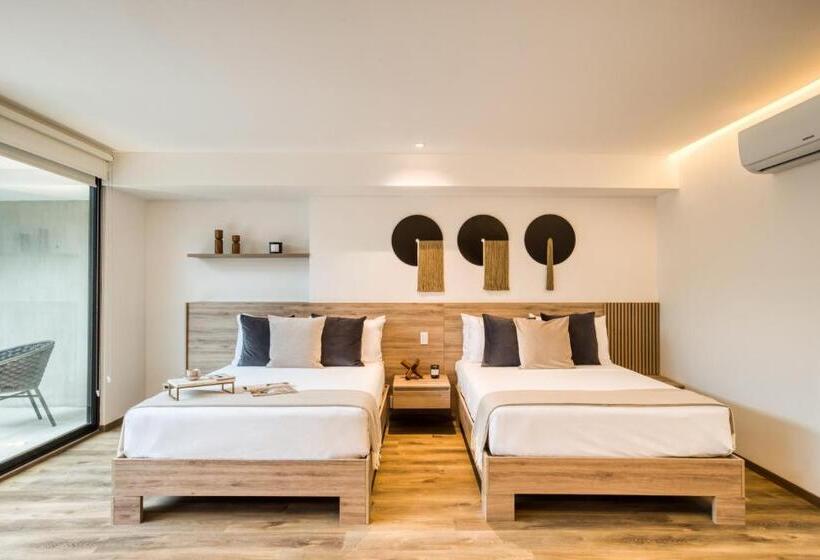 テラスつきの２ベッドルームアパートメント, Utopic Palacio Polanco By Uliv