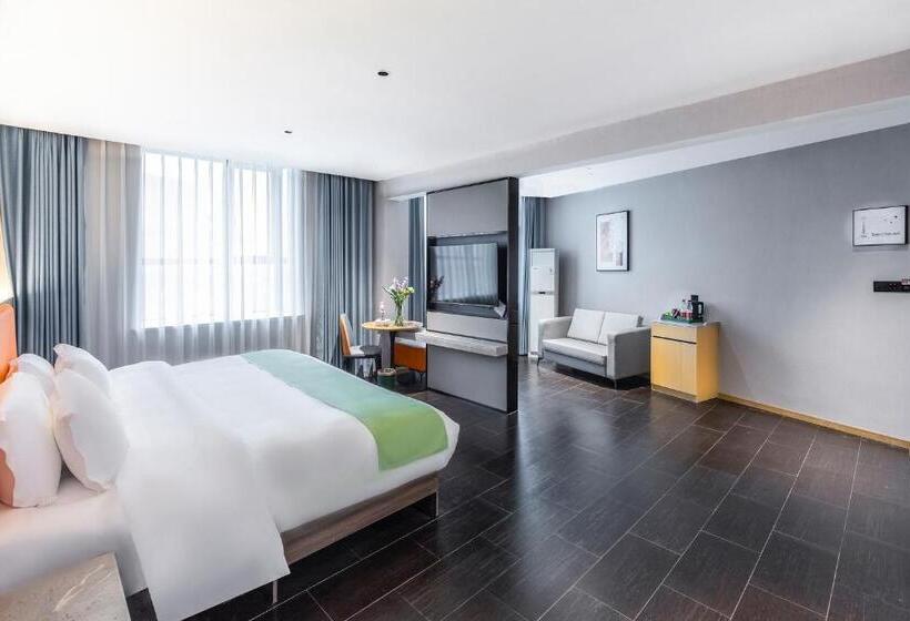Люкс Вид на Город, Jiahua Hotel   Wanzai Ancient City