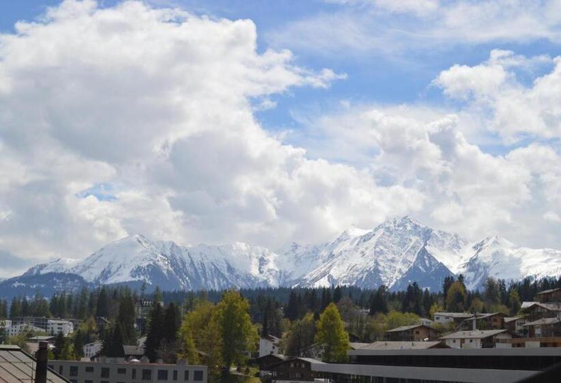 اتاق استاندارد چهار تخته, Hillsite Smart Hotel Flims