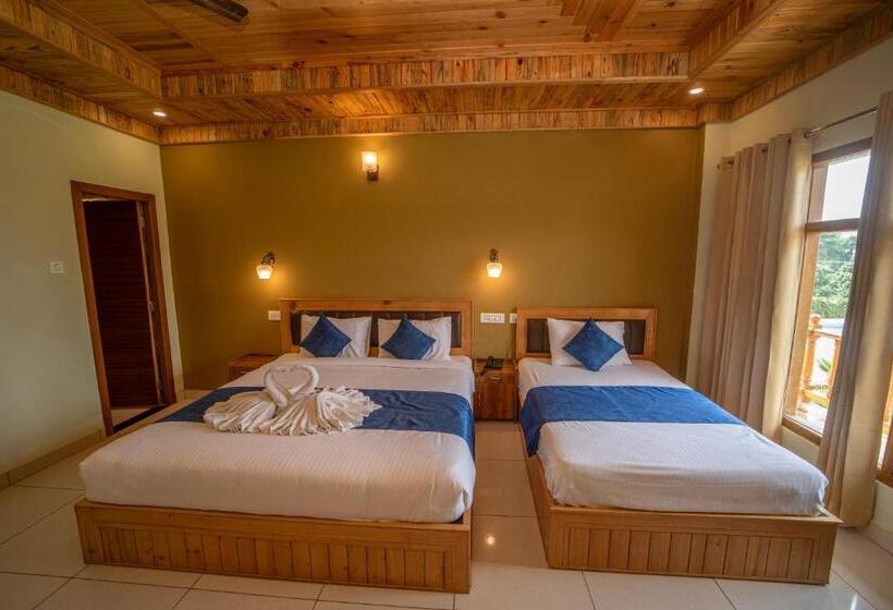 스탠다드 트리플 발코니 룸, Corbett Bunglow , Jim Corbett