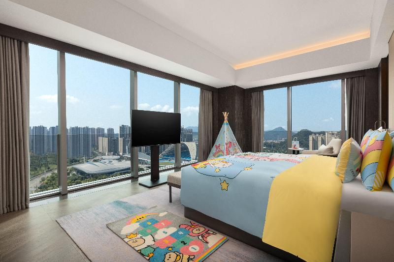 Люкс Кровать Кинг, Crowne Plaza Jiangmen Binjiang, An Ihg