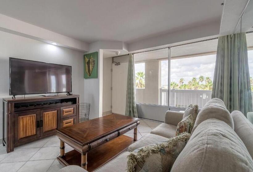 海の見える１ベッドルームアパートメント, Dbr Direct Oceanfront Condo, Daytona Beach, Sleeps 4
