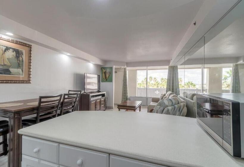 海の見える１ベッドルームアパートメント, Dbr Direct Oceanfront Condo, Daytona Beach, Sleeps 4