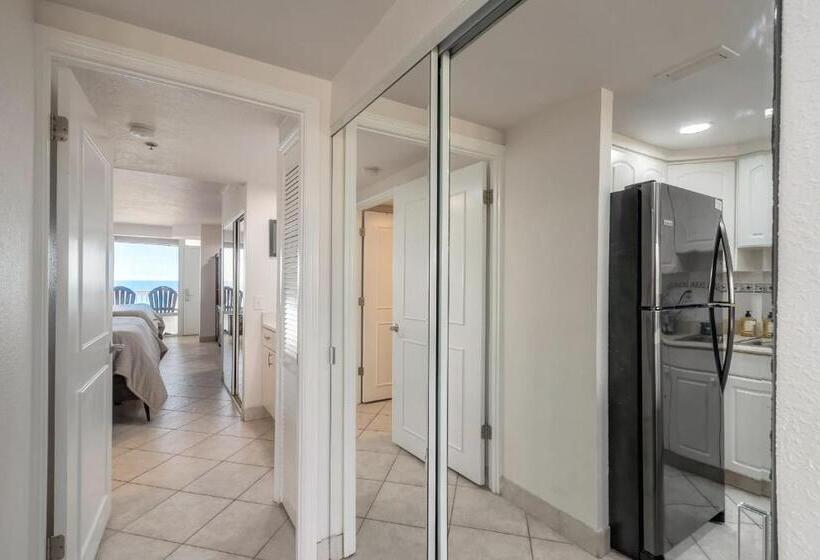 海の見える１ベッドルームアパートメント, Dbr Direct Oceanfront Condo, Daytona Beach, Sleeps 4