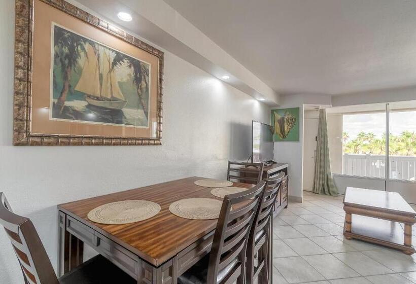 海の見える１ベッドルームアパートメント, Dbr Direct Oceanfront Condo, Daytona Beach, Sleeps 4