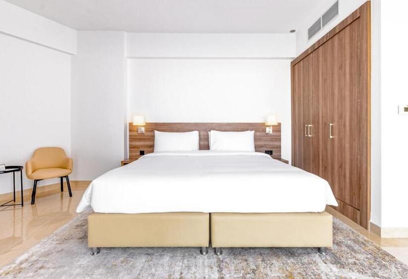 带1个卧室的高级公寓, Pyramisa Hotel Apartments