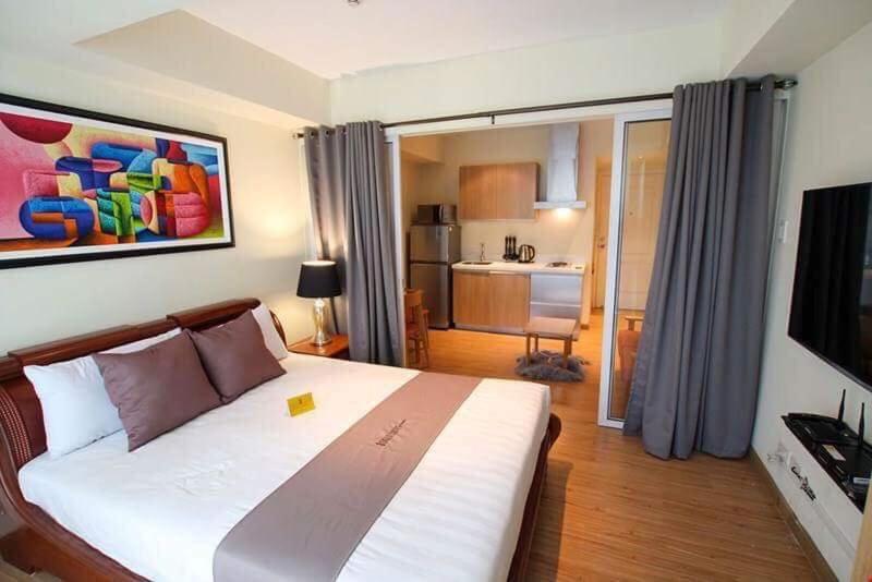 Huoneisto 1 Makuuhuone Allasnäkymä, Tr1105 Azure Urban Resort Residences