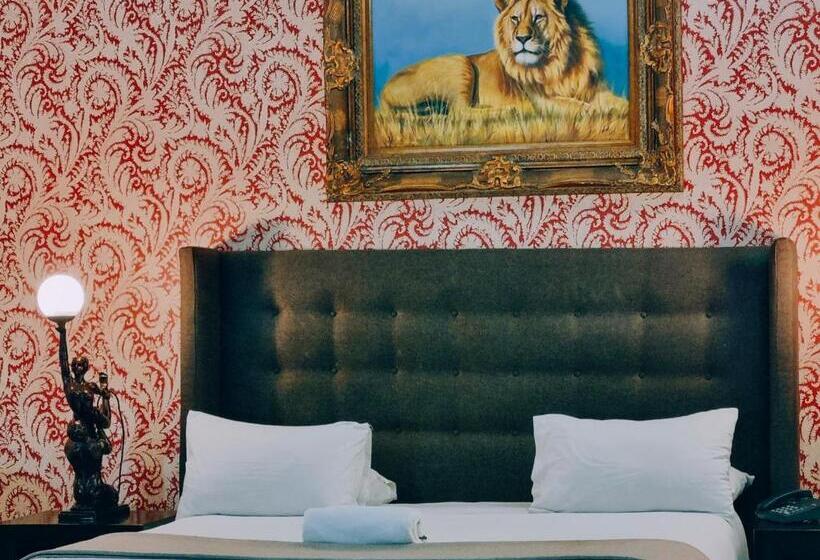 带大床的高级房间, Red Apple Guest House