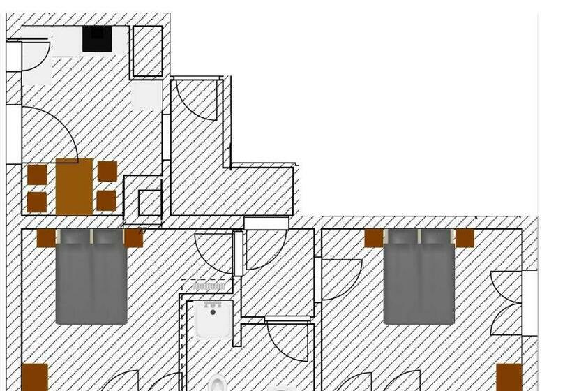 Апартаменты 1 Спальня, Gästehaus Maria