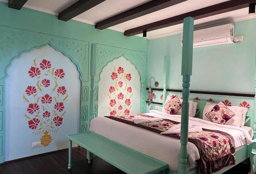 Номер Superior Кровать Кинг, Green Rooms, Vintage Luxury Near Dal Lake
