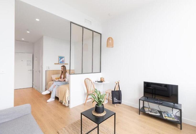 带1个卧室带观景的公寓, The Babel Community Hôtel   Grenoble Bastille