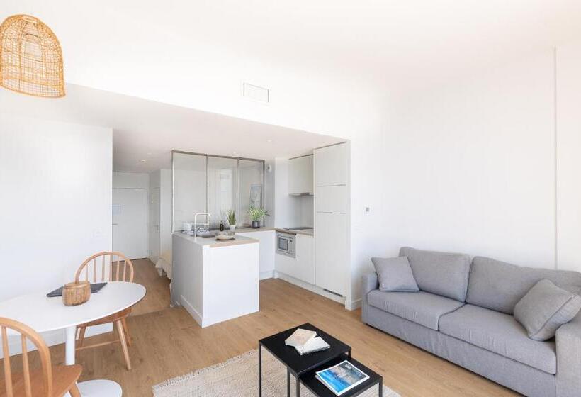 带1个卧室的带阳台的公寓, The Babel Community Hôtel   Grenoble Bastille