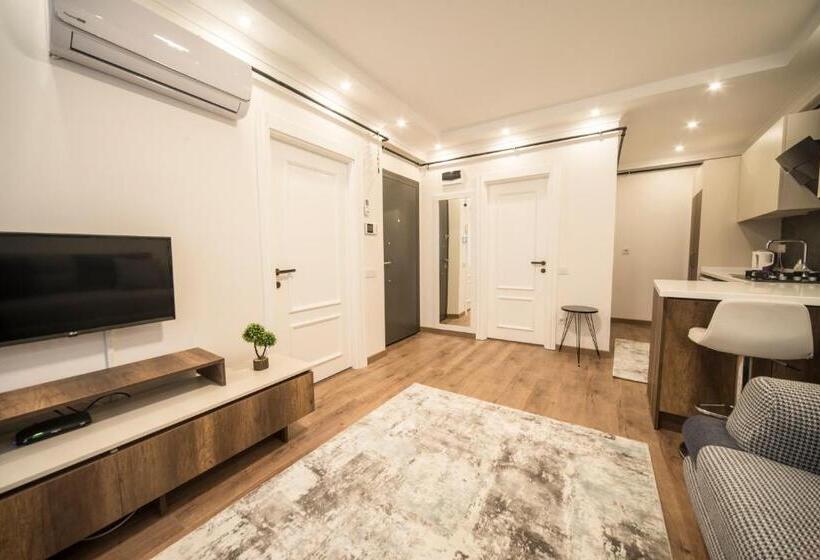 带1个卧室的高级公寓, Saygın Apartments