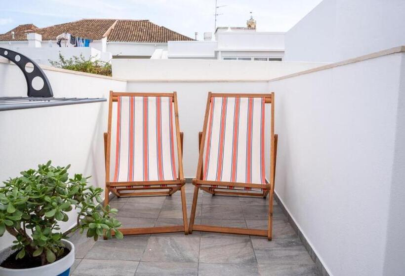 标准间带露台, Tavira Nomad Guesthouse