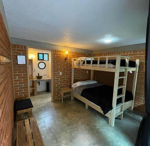 חדר סטנדרט שתי מיטות זוגיות, Hostal La Roca