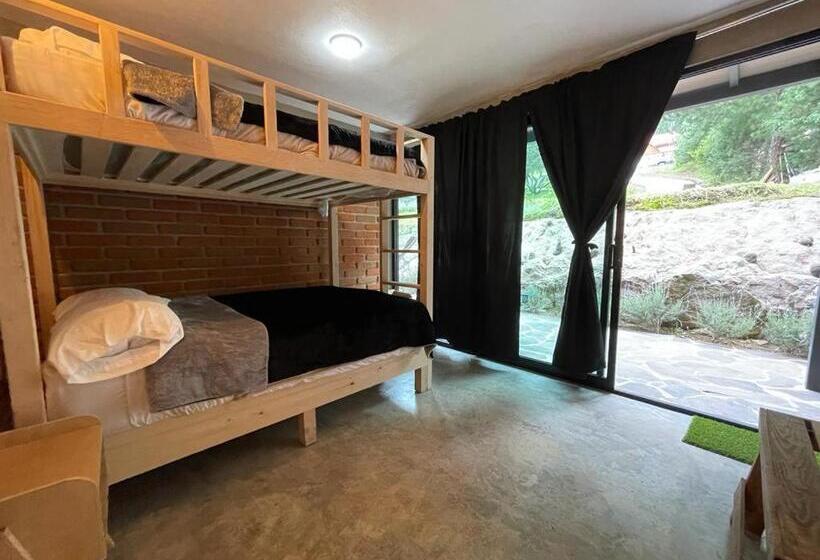 Номер Стандарт 2 Двуспальные Кровати, Hostal La Roca