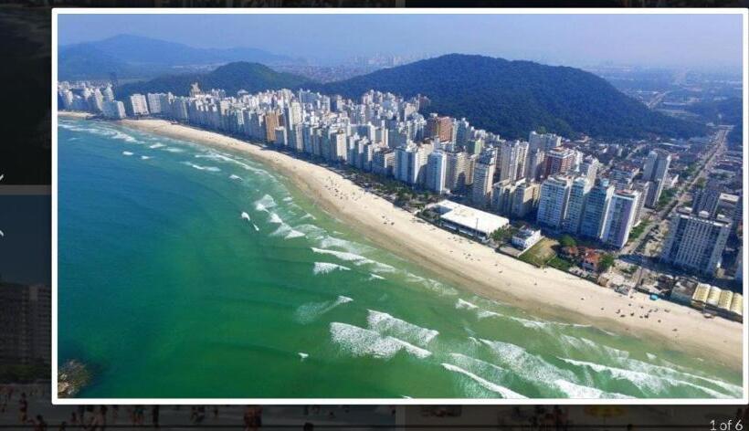 침실 1개 아파트, Flat Boutique Guarujá