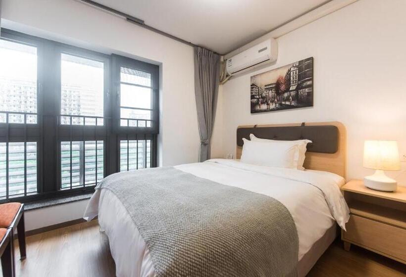 带1个卧室的高级公寓, Wesu Weisu Service Apartment   Shenzhen University Nanshan Science And Technolog Park