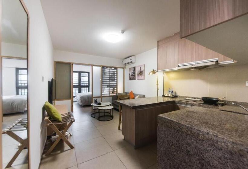 带1个卧室的公寓, Wesu Weisu Service Apartment   Shenzhen University Nanshan Science And Technolog Park