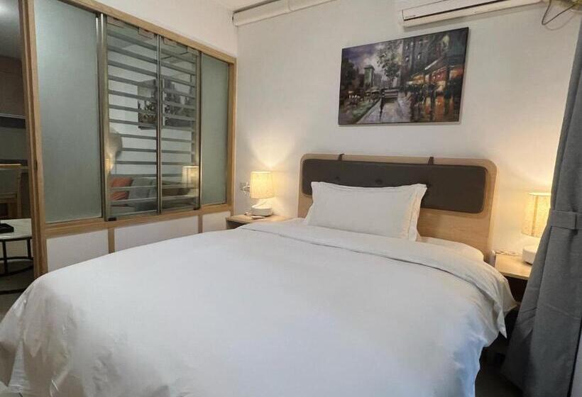 带2个卧室的公寓, Wesu Weisu Service Apartment   Shenzhen University Nanshan Science And Technolog Park