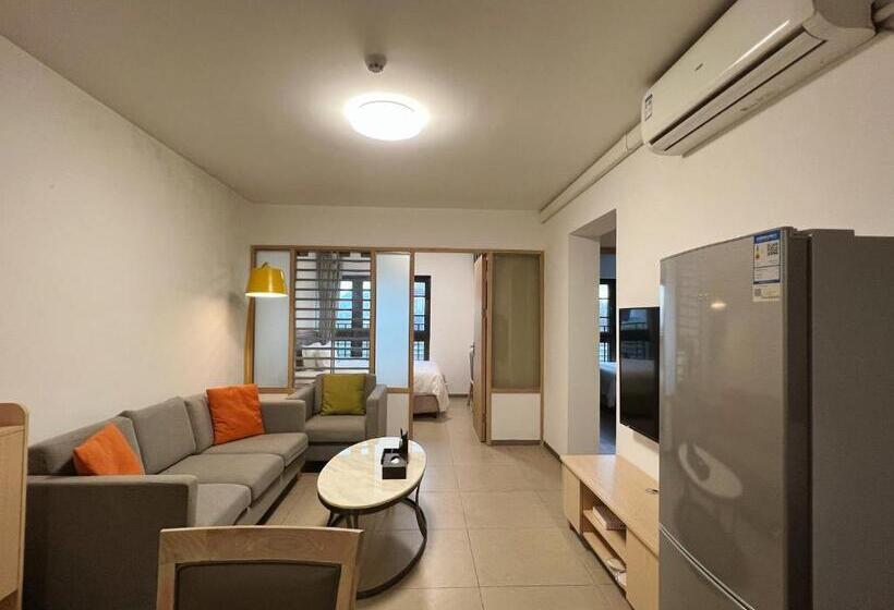２ベッドルームアパートメント, Wesu Weisu Service Apartment   Shenzhen University Nanshan Science And Technolog Park