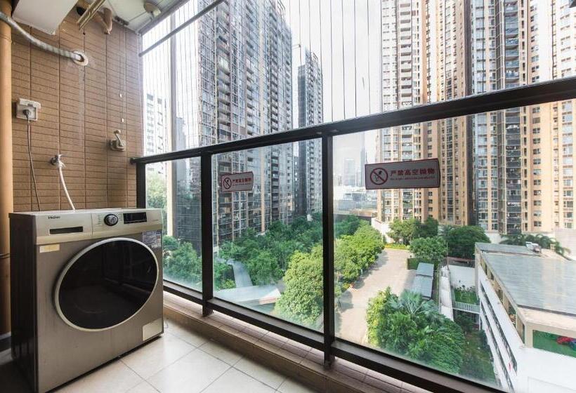 带3个卧室的公寓, Wesu Weisu Service Apartment   Shenzhen University Nanshan Science And Technolog Park