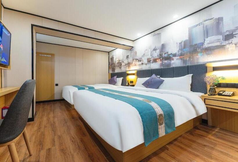 Quarto Estandar, Amemouillage Inn   Guangzhou Railway Station Xicun Metro Station