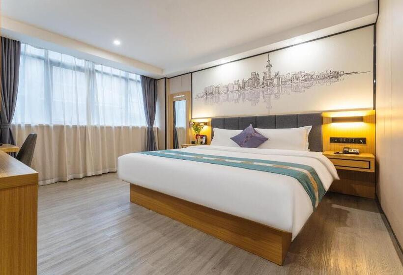 Quarto Deluxe, Amemouillage Inn   Guangzhou Railway Station Xicun Metro Station