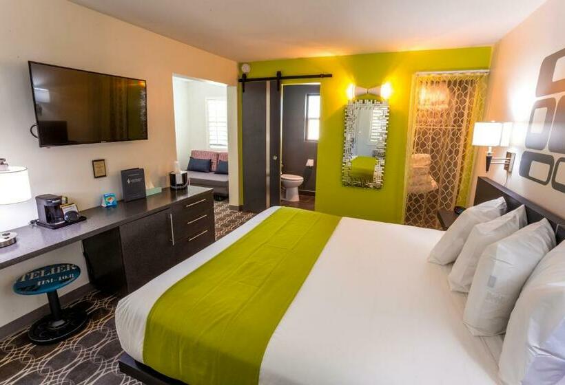 스위트 킹사이즈 침대, University Inn Asu/tempe