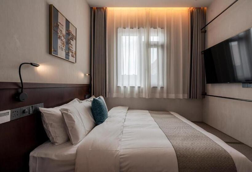 스탠다드 룸 퀸사이즈 침대, Jingmao Alley Hotel   Beijing Wangfujing Dongsi Subway Station Branch