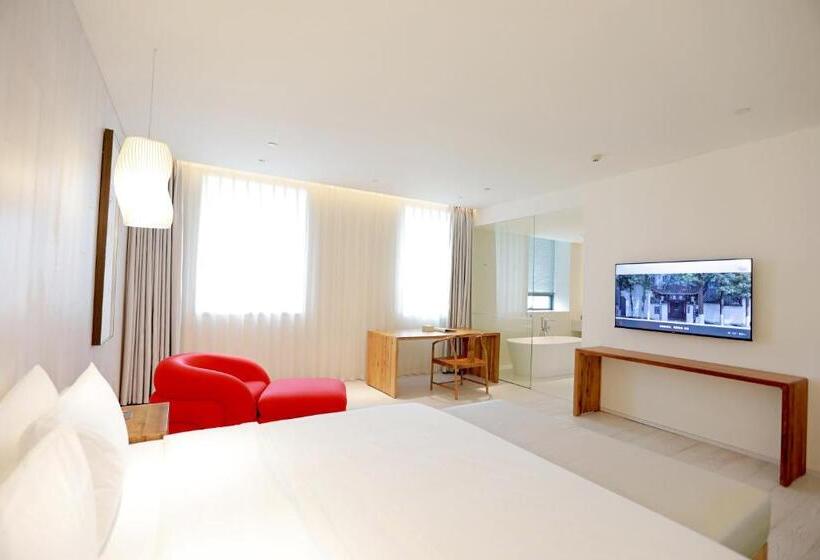 اتاق لوکس, Chengdu Chengshe Hotel   Wenjiang University Town Southwest Caida Branch