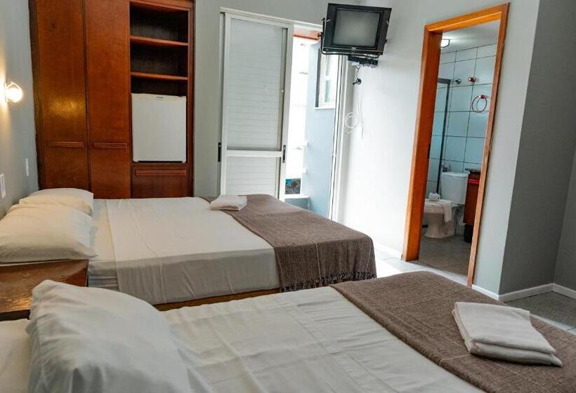 Четырехместный Номер Стандарт, Hanna Praia Hotel   Florianópolis