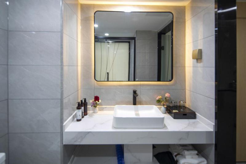Номер Deluxe, Thank Inn Plus Dongguan Dalingshan