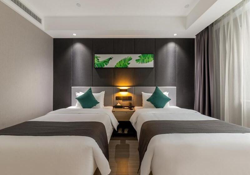 Номер Стандарт, Thank Inn Plus Suqian Sihong Hongze Lake Avenue