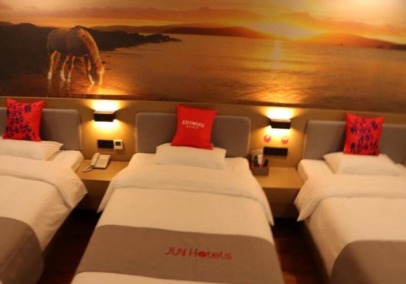 스탠다드 트리플 룸, Junyi Hotel Linyi Yinan Zhisheng Hot Spring