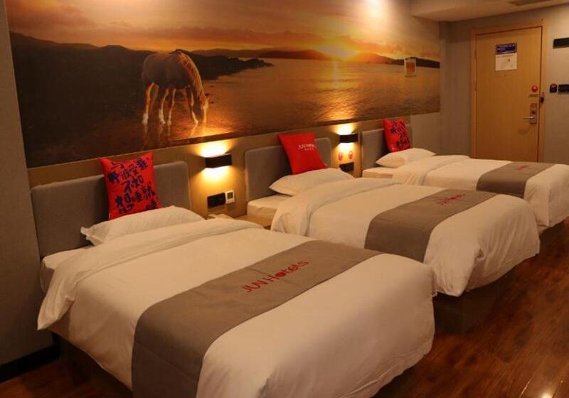 스탠다드 트리플 룸, Junyi Hotel Linyi Yinan Zhisheng Hot Spring