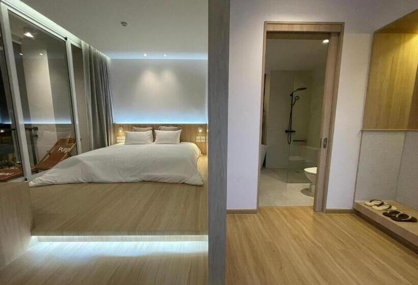스탠다드 룸 킹사이즈 침대, Punn Hotel Korat