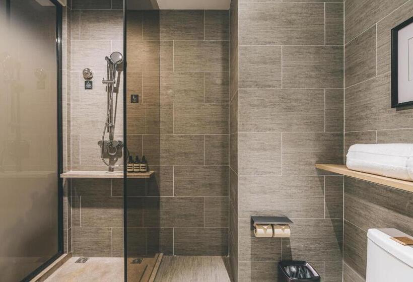 اتاق استاندارد با تخت بزرگ, Atour Hotel East Nanjing Road Near The Bund