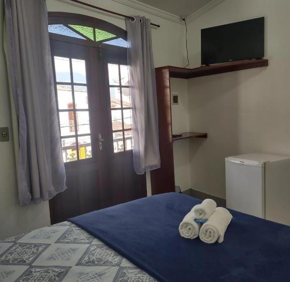 חדר סטנדרט עם מרפסת, Pousada Caravelas   Centro De Paraty