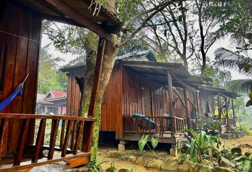 Бунгало Стандарт Вид на Сад, Easy Tiger Garden Bungalows   By Beach House Cambodia
