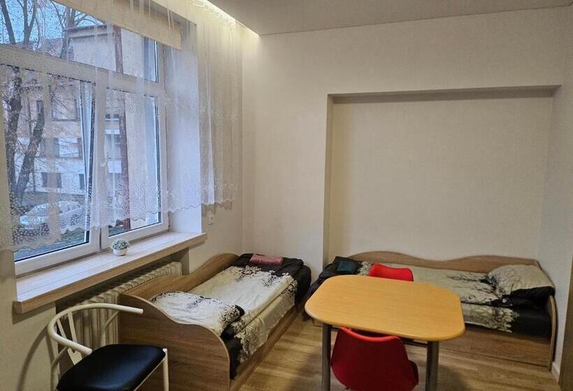 اتاق استاندارد چهار تخته, Kauno Apartamentai Big Room King Size Bed