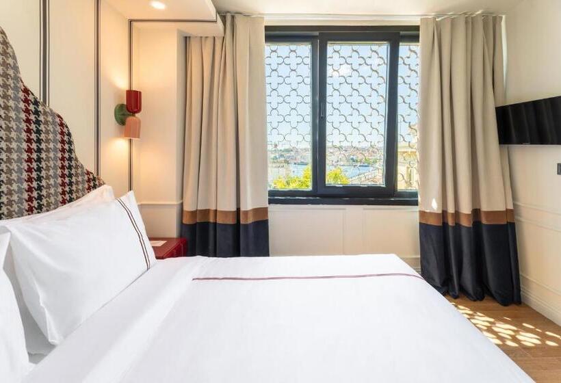 غرفة ديلوكس مطلّة علي البحر, Khai Hotel Karaköy