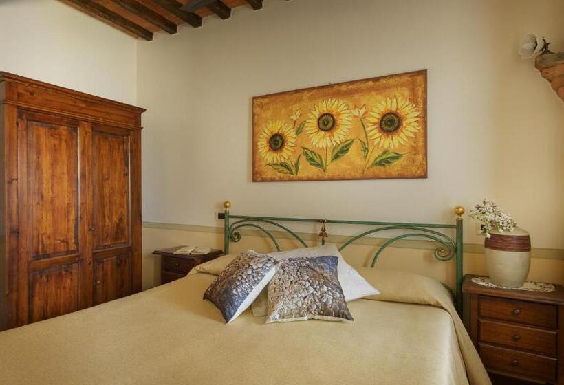 Апартаменты 1 Спальня Вид на Бассейн, Agriturismo La Fonte