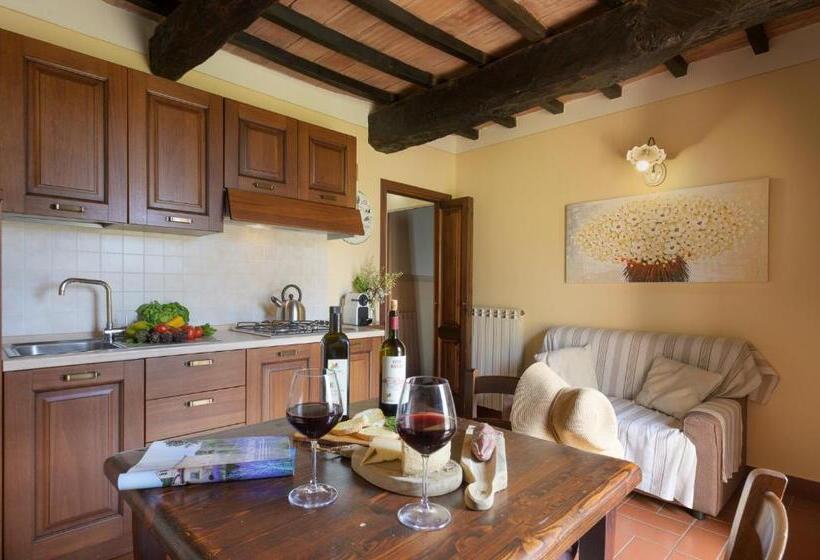 Апартаменты 1 Спальня Вид на Сад, Agriturismo La Fonte